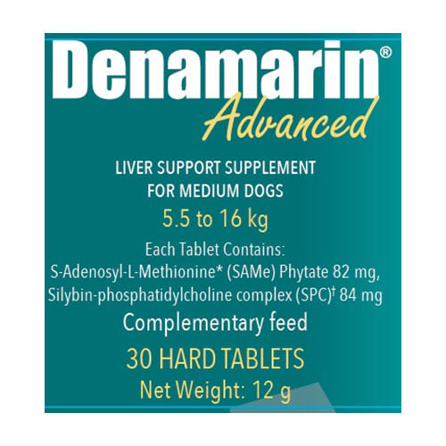 Denamarin Advanced Dosing Chart